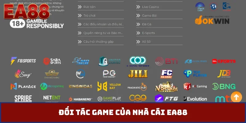 Đối tác game của nhà cái EA88