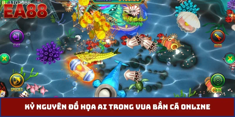 Kỷ nguyên đồ họa AI trong vua bắn cá online