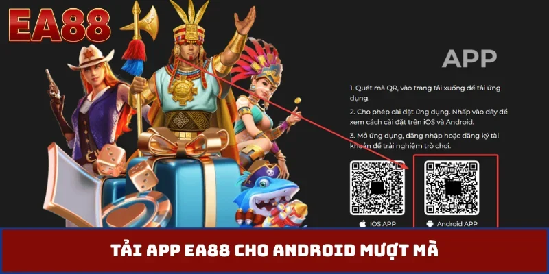 Tải app EA88 cho Android mượt mà